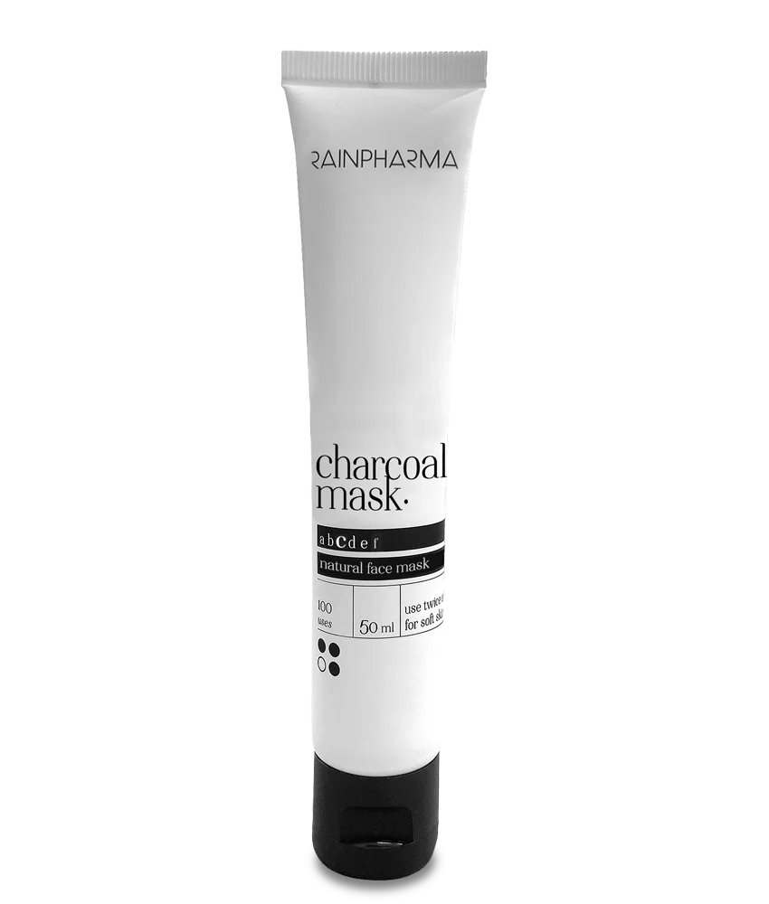 RainPharma Clay Series - Charcoal Detox Mask