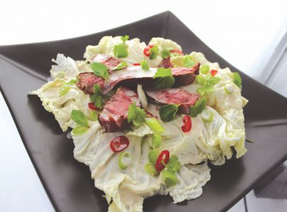 Chilli beef salad
