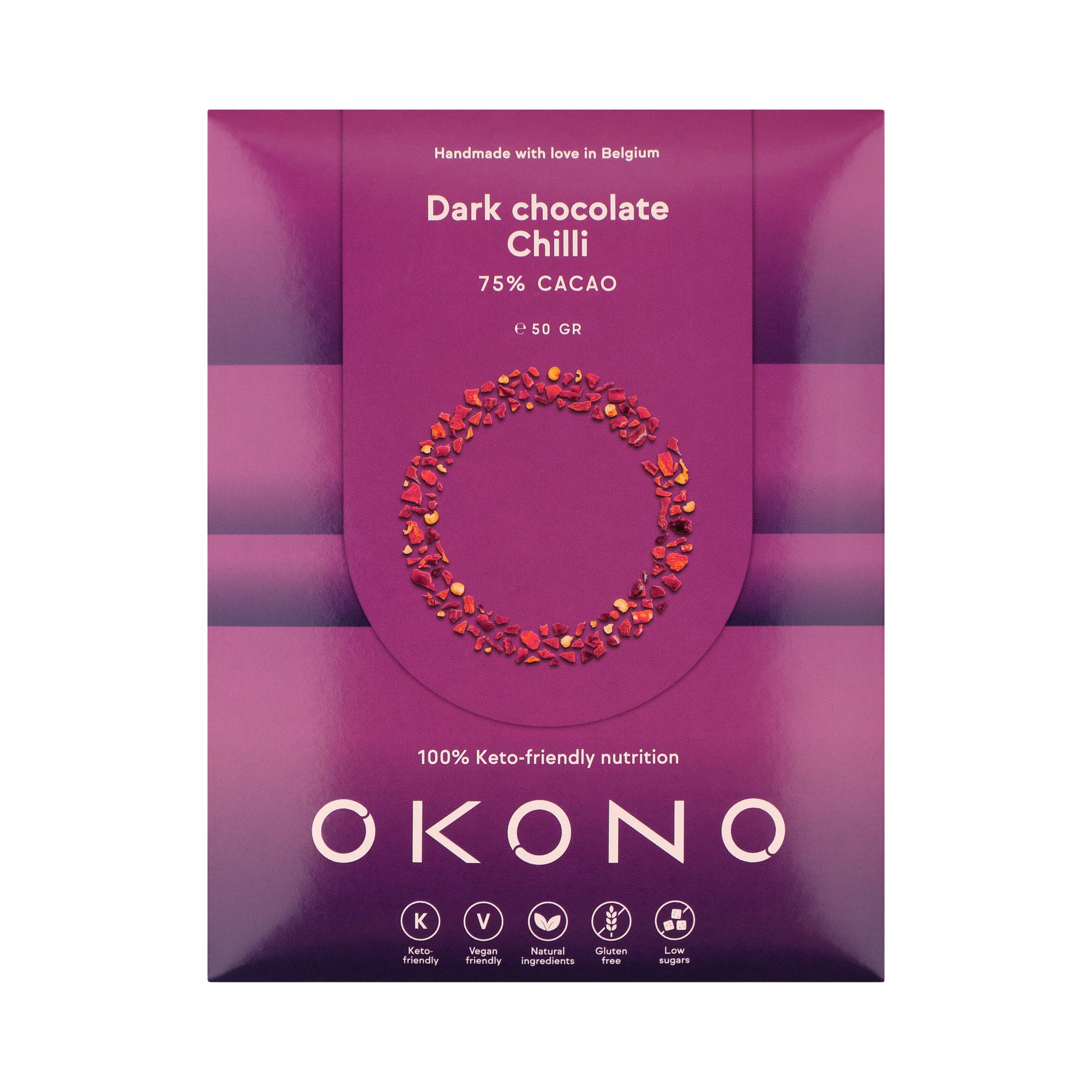 Okono Donkere chocolade Chilli