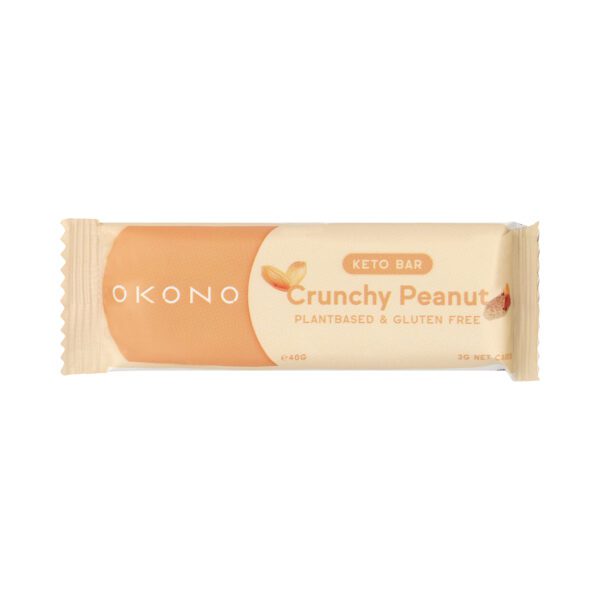 Okono Crunchy Peanut Keto Bar