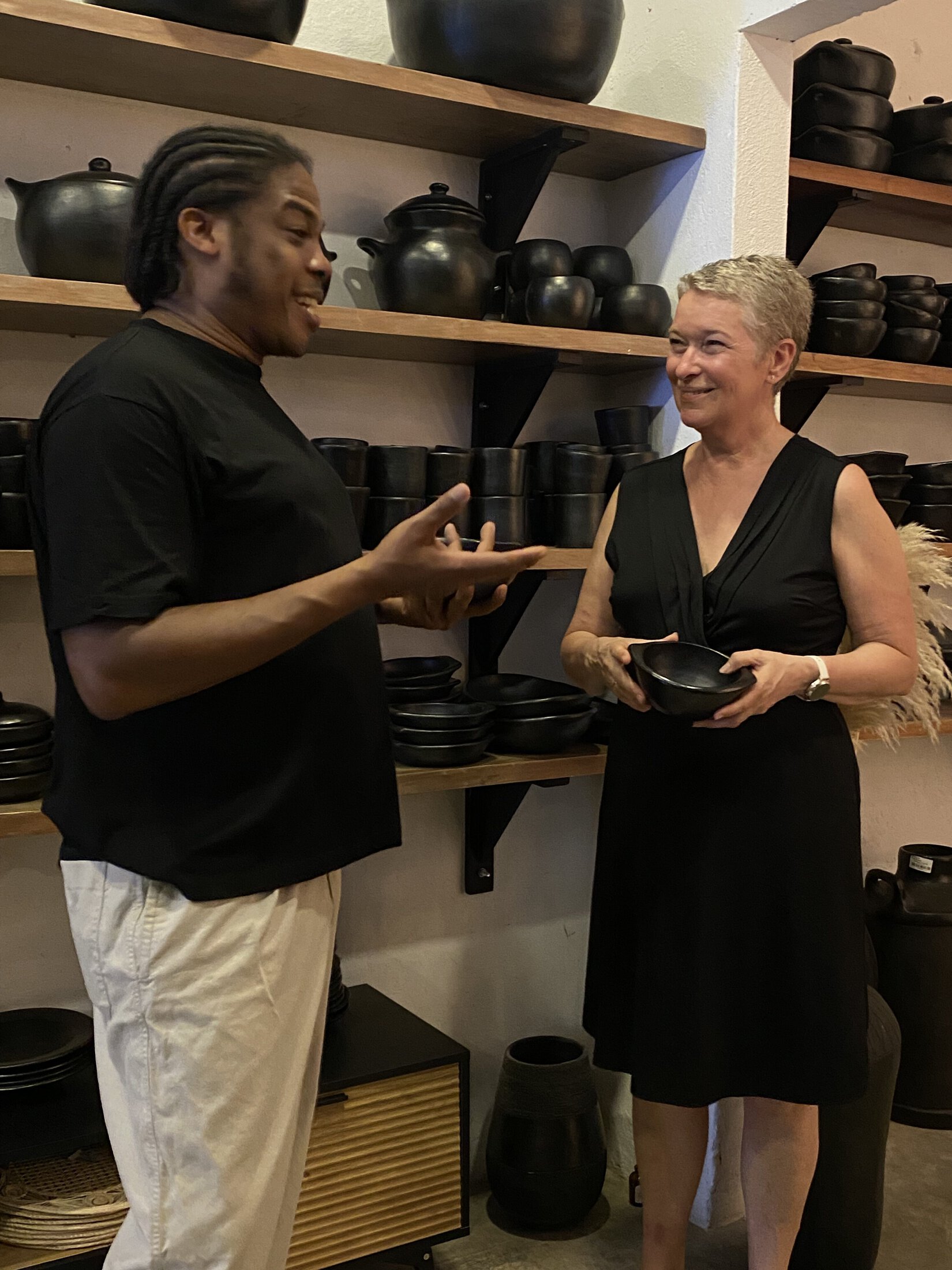Colombian Black Pottery