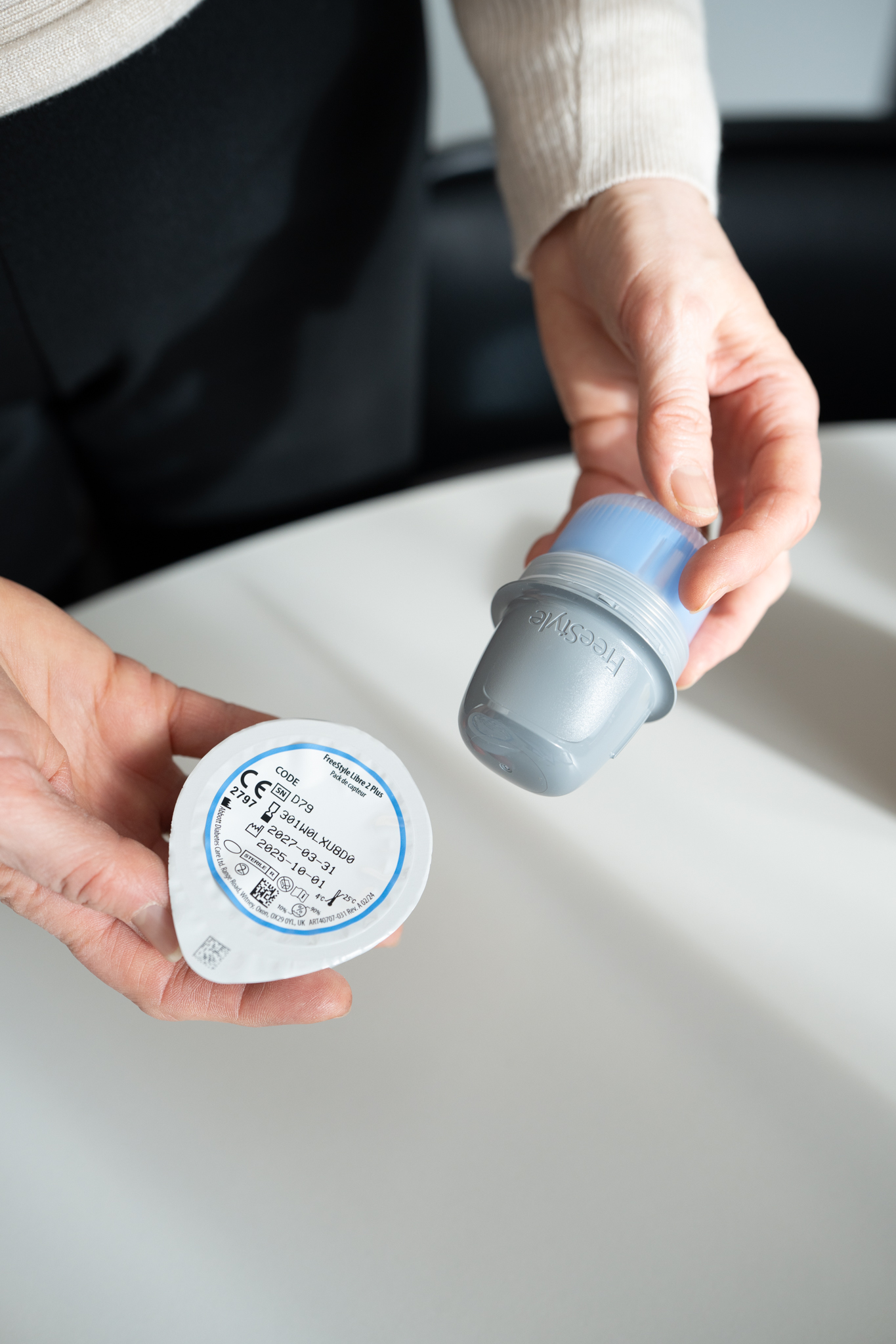 Glucosesensor met suikeranalyse
