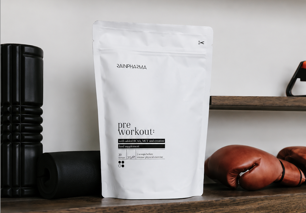 RainPharma Pre Workout: dat extra duwtje vóór je training