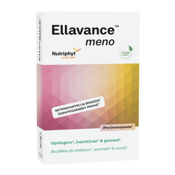 Ellavance Meno Nutriphyt: brede ondersteuning tijdens (peri)menopauze
