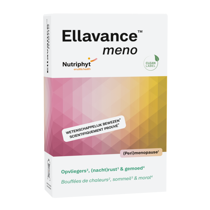 Ellavance Meno Nutriphyt: brede ondersteuning tijdens (peri)menopauze